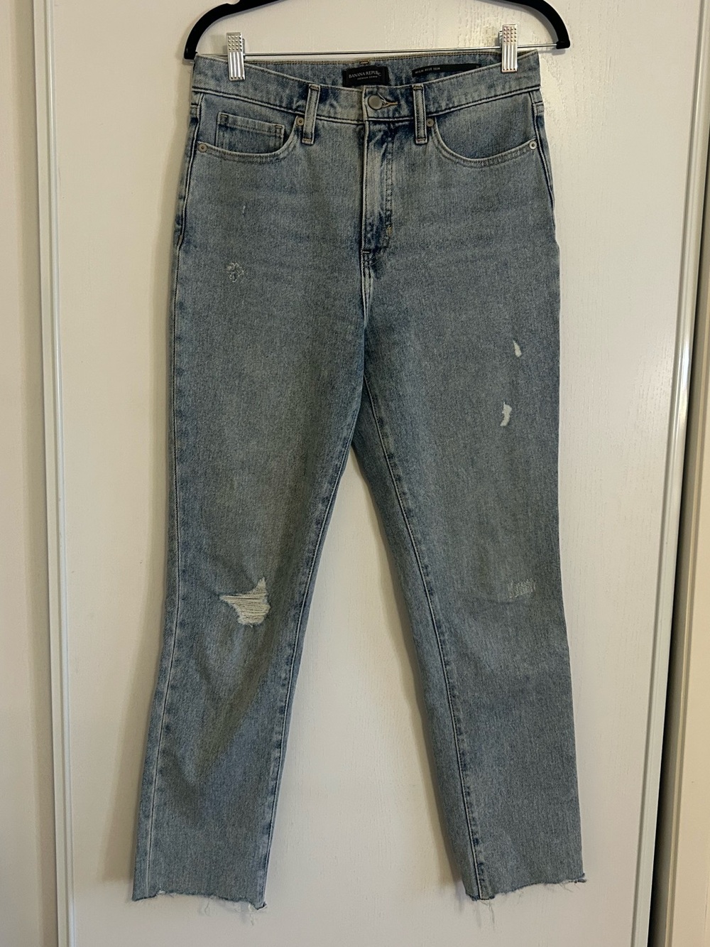 Banana Republic Light Blue High Rise Slim Jeans